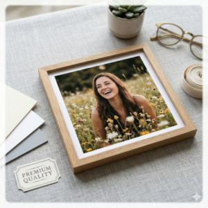 Framed Photo Prints (6x6" Print with Frame)